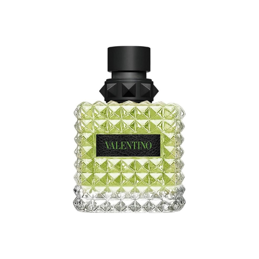 VALENTINO DONNA BORN IN ROMA GREEN STRAVAGANZA
