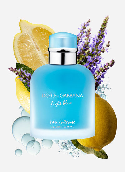 DOLCE&GABBANA LIGHT BLUE EAU INTENSE FOR MEN 100ML