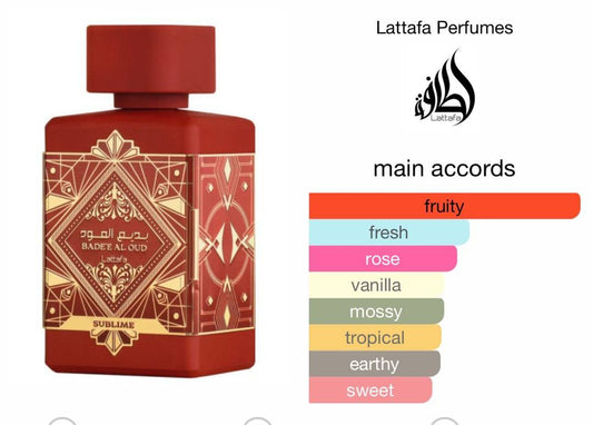 LATTAFA BADEE AL OUD SUBLIME 100ML