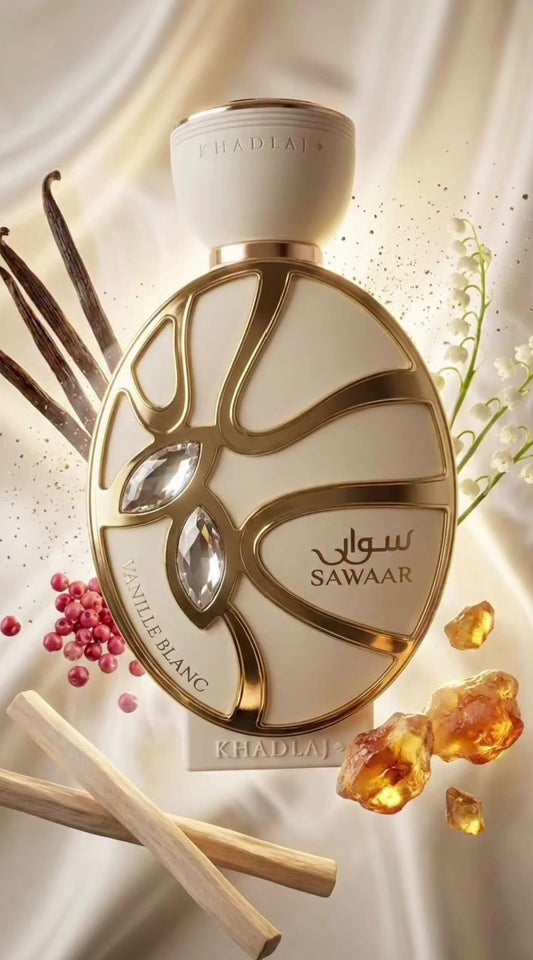 KHADLAJ SAWAAR VANILLE BLANC 100ML