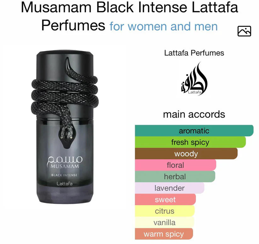 MUSAMAM BLACK INTENSE